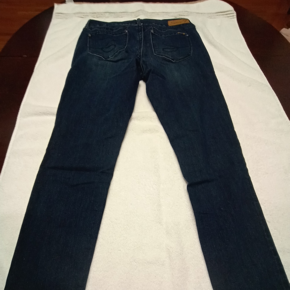 Womens Jeans Seven7 skinny Faded Denim Size 14